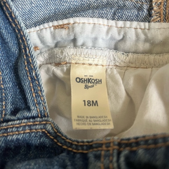 Oshkosh Girls Denim Dress Ballerina Tulle Skirt 18 Months - Picture 8 of 8